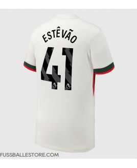 Günstige Chelsea Estevao Willian #41 Auswärtstrikot 2025-26 Kurzarm